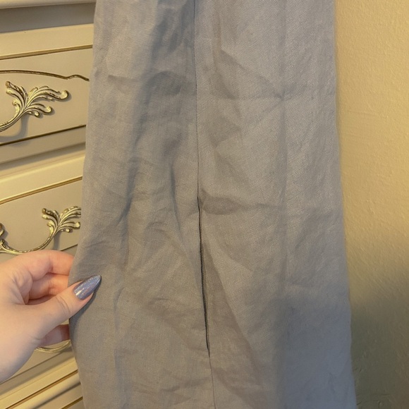 Son De Flor Flattering Apron in lavender - Picture 5 of 6